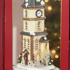 Christmas Village- clock tower